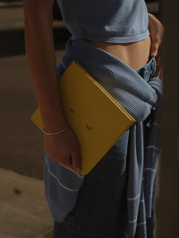 ONE HALF NOTEBOOK - ICONIC YELLOW