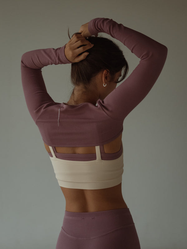 SEAMLESS SLEEVES - COSMETIC PINK