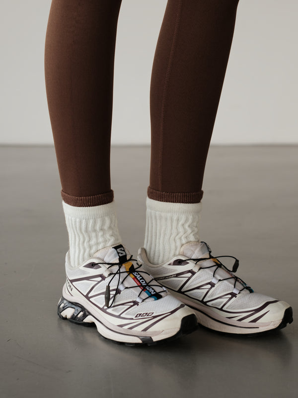 MIDI LAYERING SOCKS - CREAMY & SEPIA