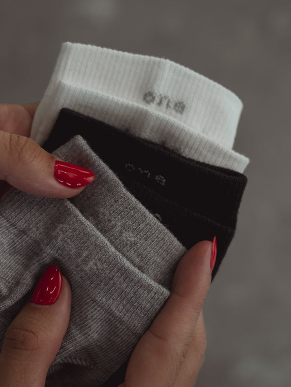 BASIC ANKLE SOCKS - PACK X 3 - BASICS