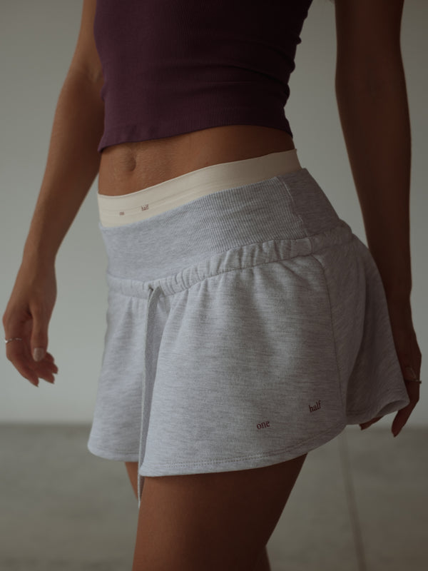 GIRLY SWEATSKIRT - GRAY JASPE