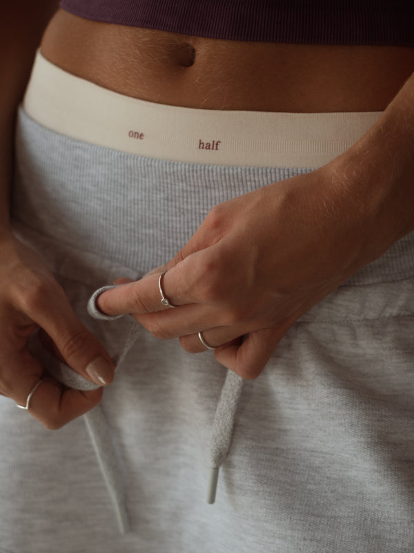 GIRLY SWEATSKIRT - GRAY JASPE