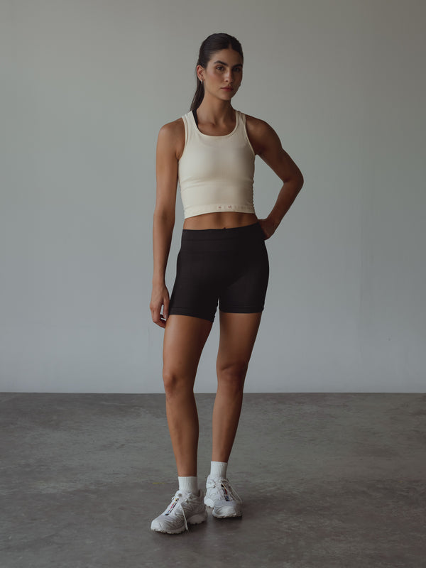 BLAZE SEAMLESS MINI SHORT - SHADOW