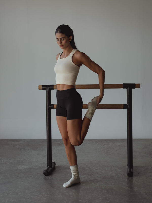 BLAZE SEAMLESS MINI SHORT - SHADOW