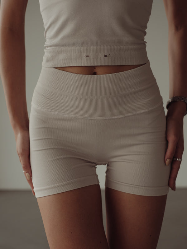 SHAPER SEAMLESS MINI SHORT - NATURAL