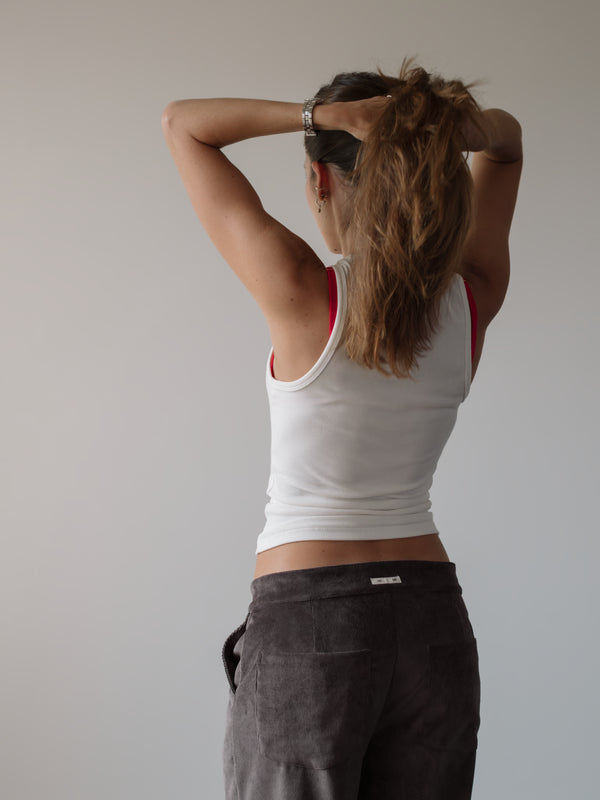 RIB SIMPLY TANK PACK X2 - SOFT WHITE & BLACK
