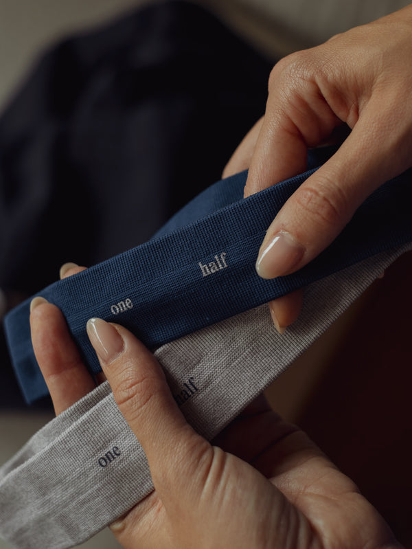 SEAMLESS HEADBAND PACK X2 - MIDNIGHT & GRAY JASPE