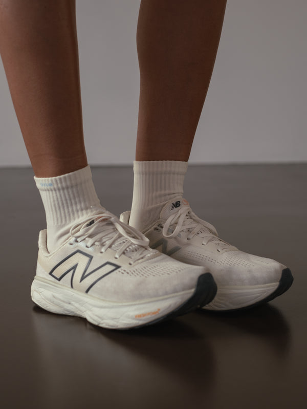 RUNNING SOCKS PACK X 2 - CREAMY & BABY BLUE