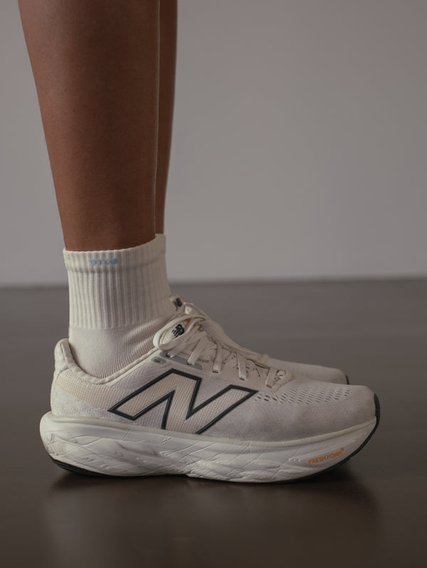 RUNNING SOCKS PACK X 2 - CREAMY & BABY BLUE