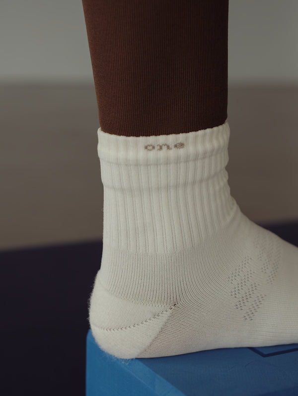 RUNNING SOCKS PACK X2 - NATURAL & ASH