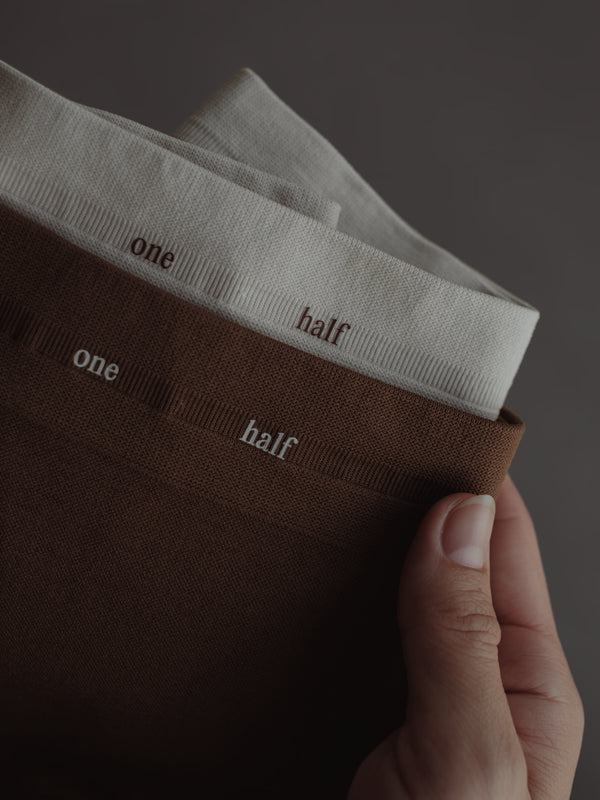 SEAMLESS MINI BOXER PACK X2 - NEUTRALS