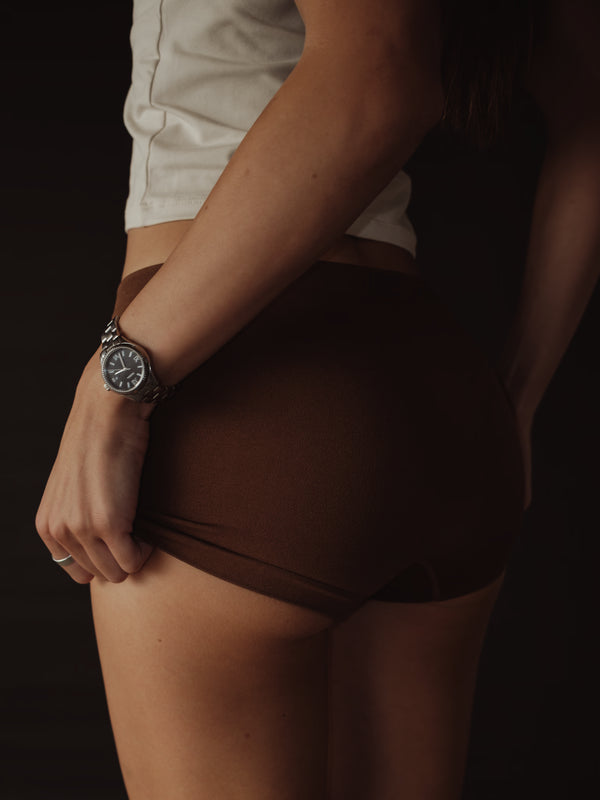 SEAMLESS MINI BOXER PACK X2 - NEUTRALS