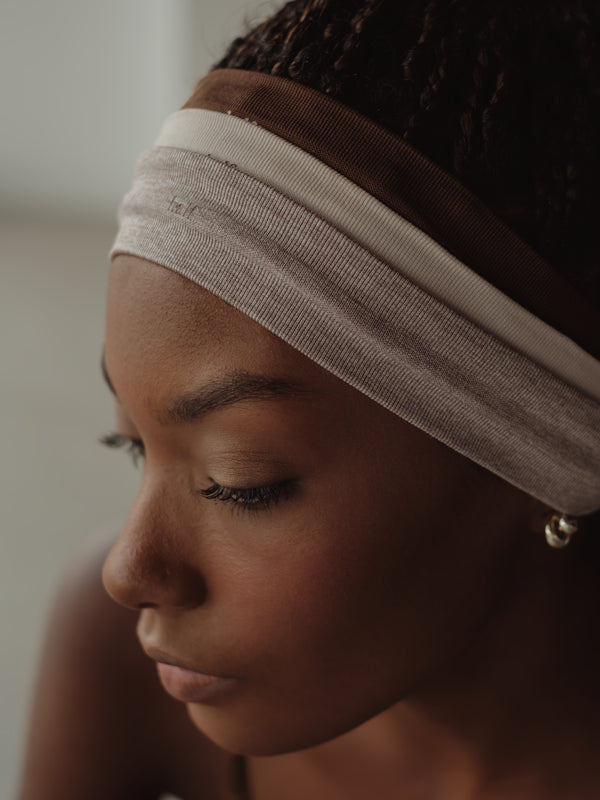 SEAMLESS HEADBAND PACK X3  - NEUTRALS