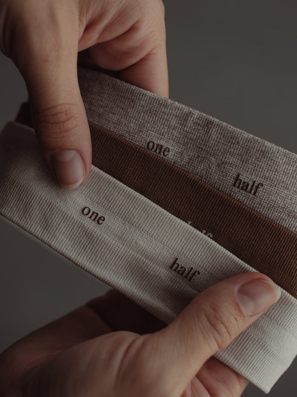 SEAMLESS HEADBAND PACK X3  - NEUTRALS