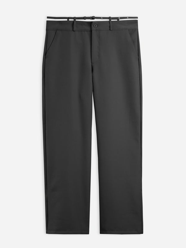 CROSS BELT TROUSER - DARK GRAY