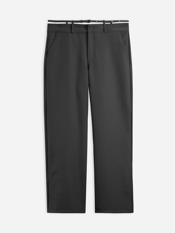 CROSS BELT TROUSER - DARK GRAY