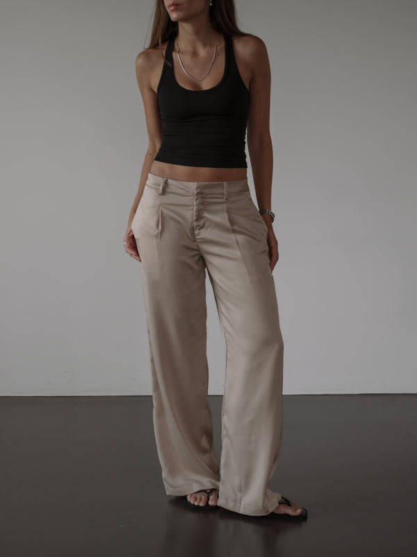 NOT SO MODEST TROUSER - SAND PEARL