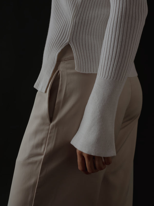 NOT SO MODEST TROUSER - SAND PEARL