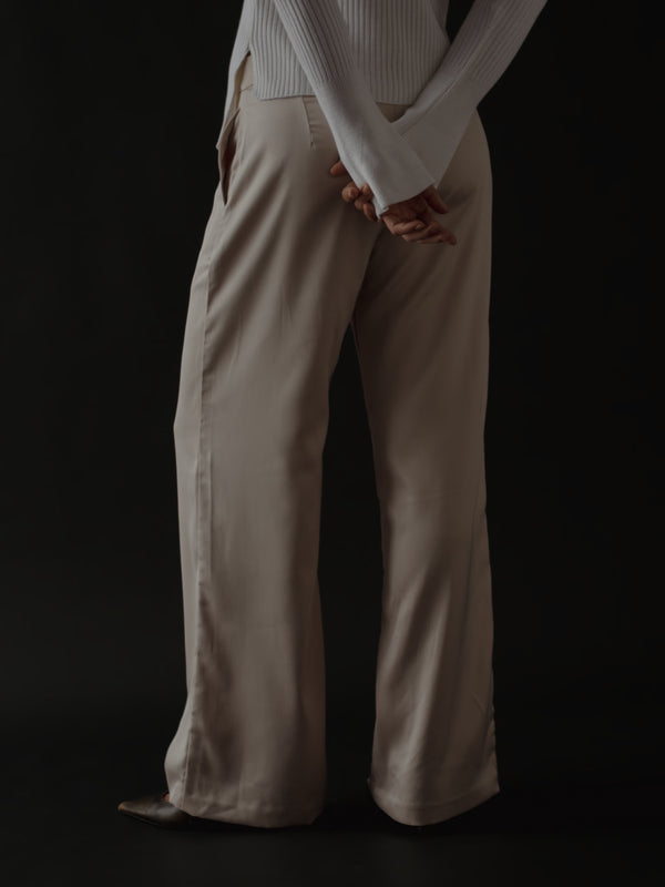 NOT SO MODEST TROUSER - SAND PEARL