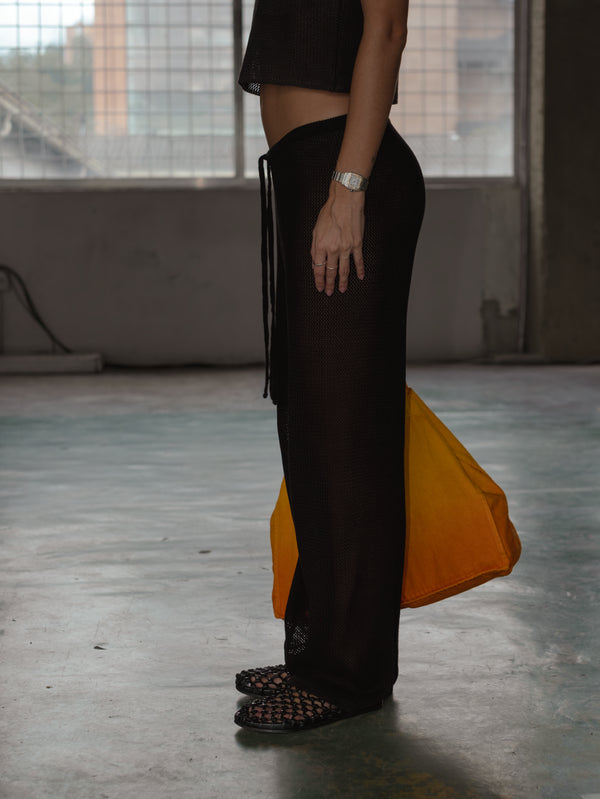 CLASSIC KNIT PANT - BLACK