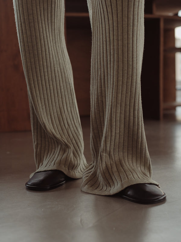 SAUNA KNIT PANTS - CHIPS