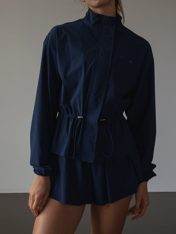 OVERLAP ACTIVE SHORTS - NAVY BLUE