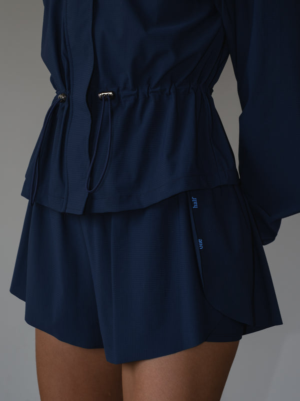 OVERLAP ACTIVE SHORTS - NAVY BLUE