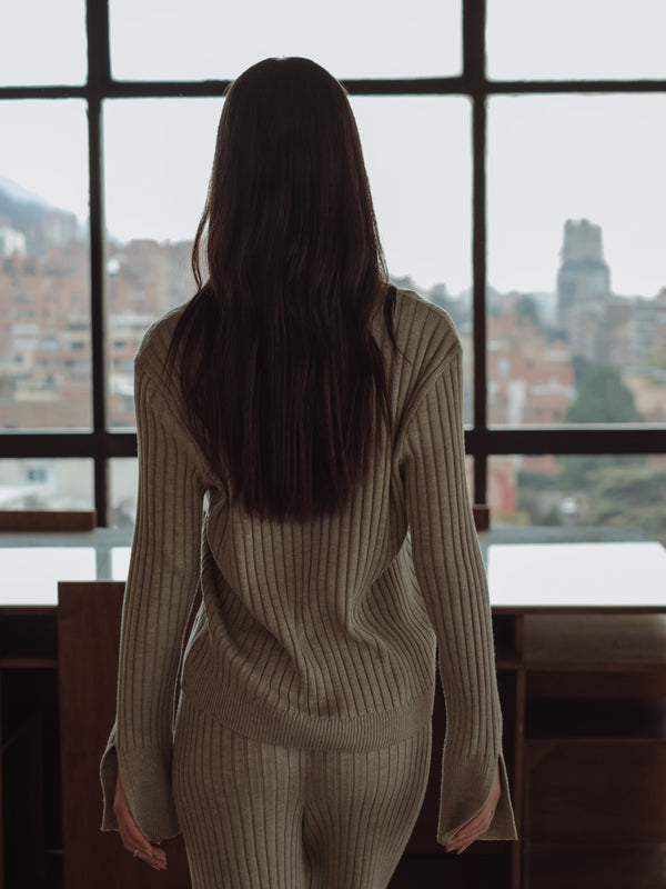 SAUNA COMFY SWEATER - CHIPS