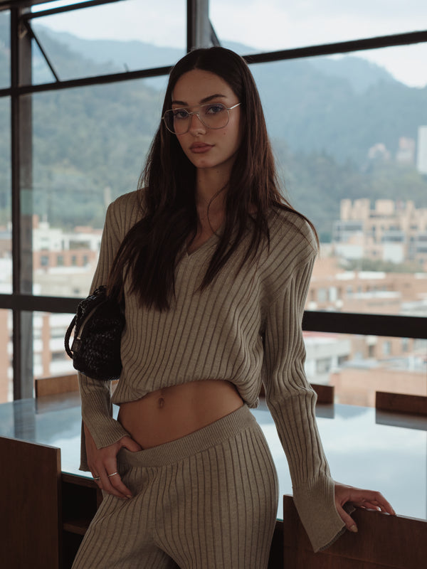 SAUNA COMFY SWEATER - CHIPS