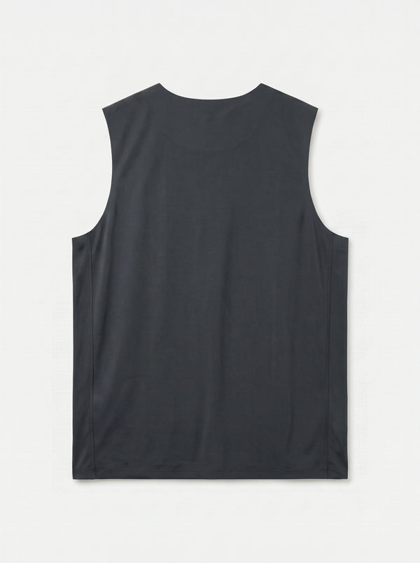 MEN WELLNESS TANK T-SHIRT - DARK GRAY