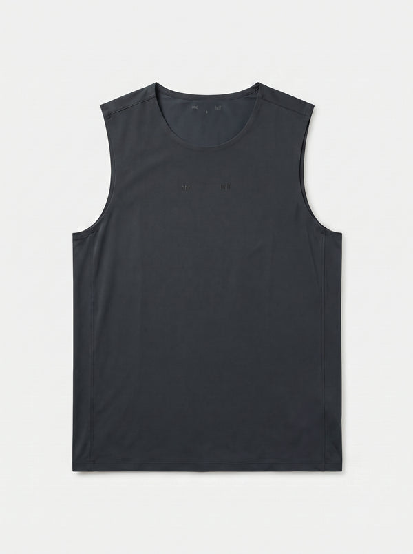 MEN WELLNESS TANK T-SHIRT - DARK GRAY