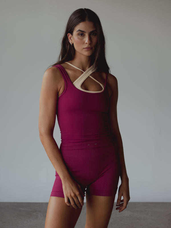 POWER SEAMLESS TANK  - RASPBERRY
