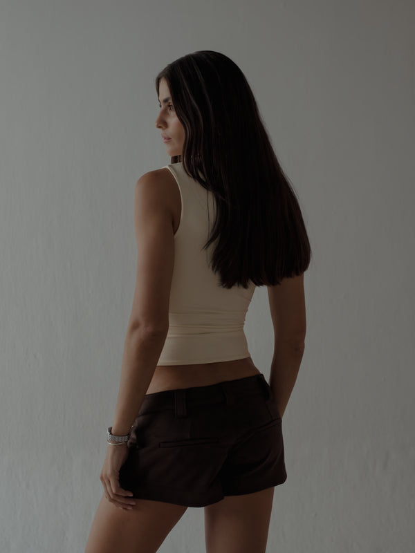 EASY SLIM V TOP - SOFT WHITE