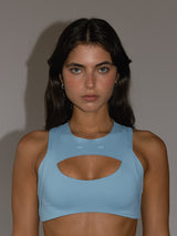CLUB HIGH SUPPORT TOP - BABY BLUE