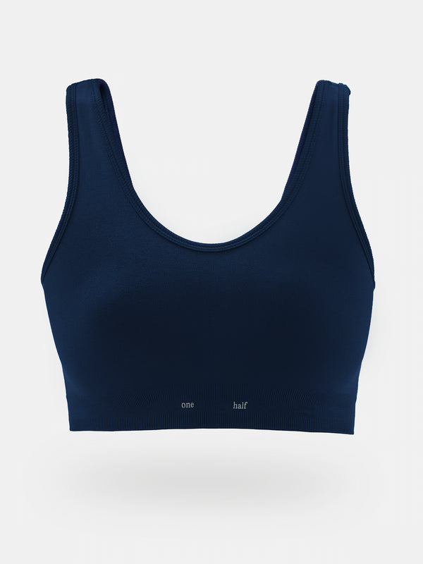 ELEMENTAL FIT SEAMLESS TOP - MIDNIGHT