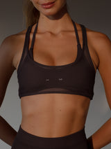 MIST LAYER TOP - BROWN