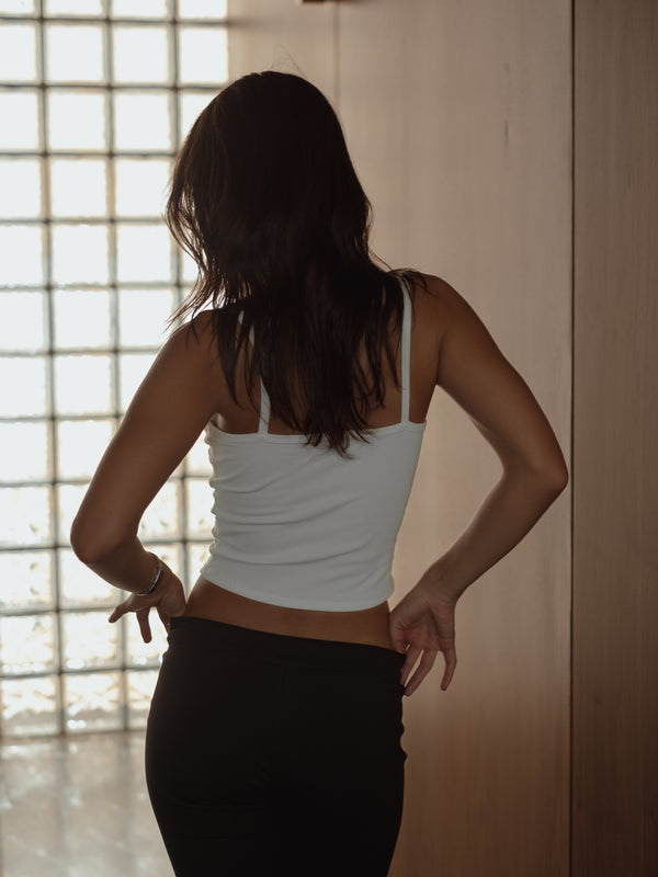 TINY TOP - SOFT WHITE