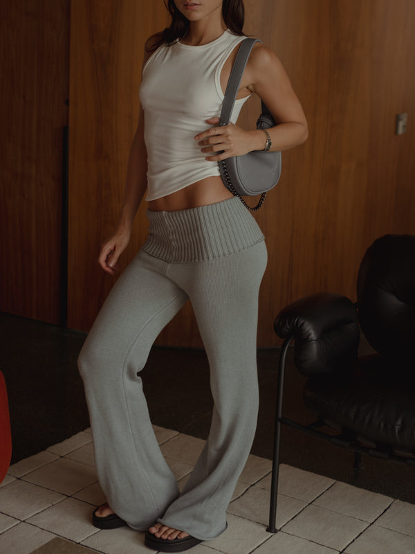 RIB SIMPLY TANK - CREAMY