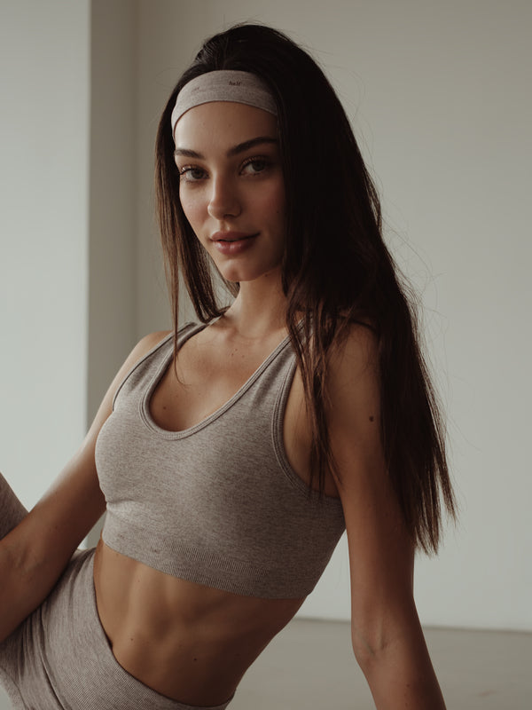 ELEMENTAL FIT SEAMLESS TOP - CHIPS