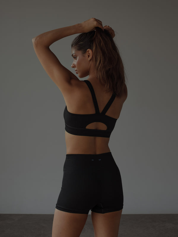 DROP SEAMLESS TOP - SHADOW