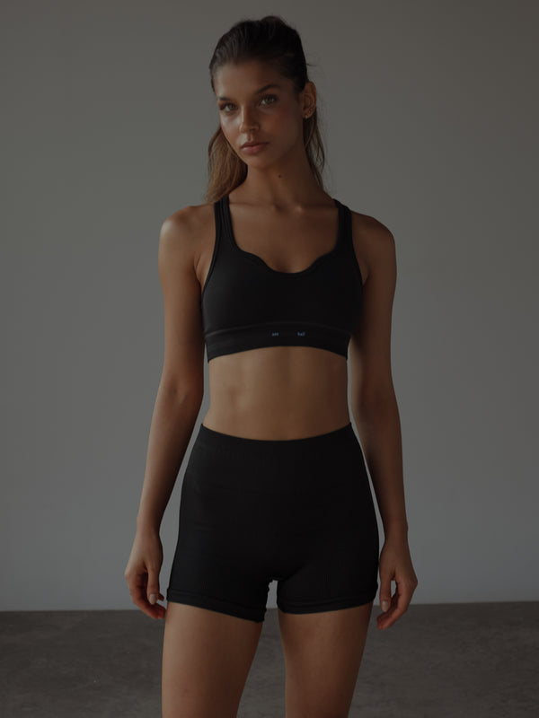 DROP SEAMLESS TOP - SHADOW