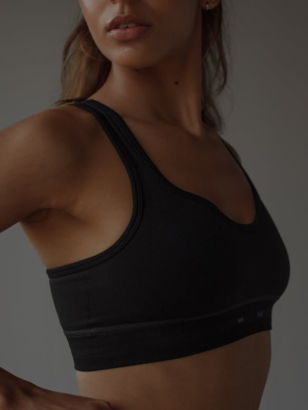 DROP SEAMLESS TOP - SHADOW