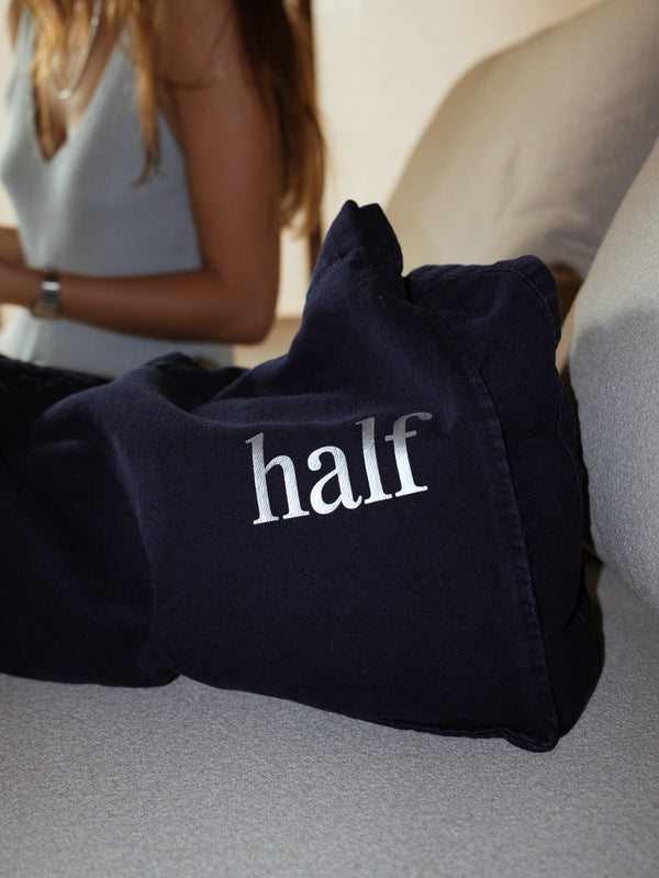 TOTE BAG - MIDNIGHT & SILVER